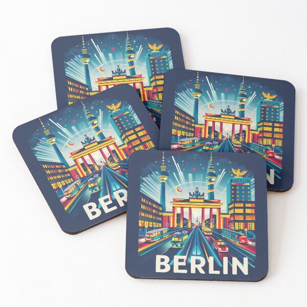 Item preview, Berlin Print Berliner Art  designed and sold by nomiraclehere.