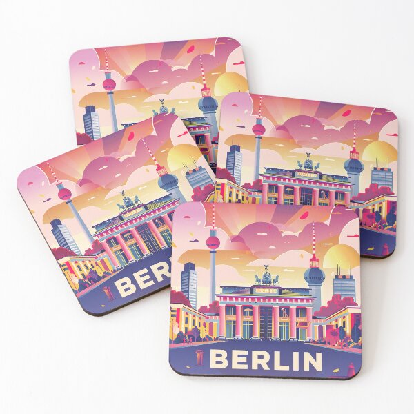 Item preview, Berlin Print Berliner Art  designed and sold by nomiraclehere.