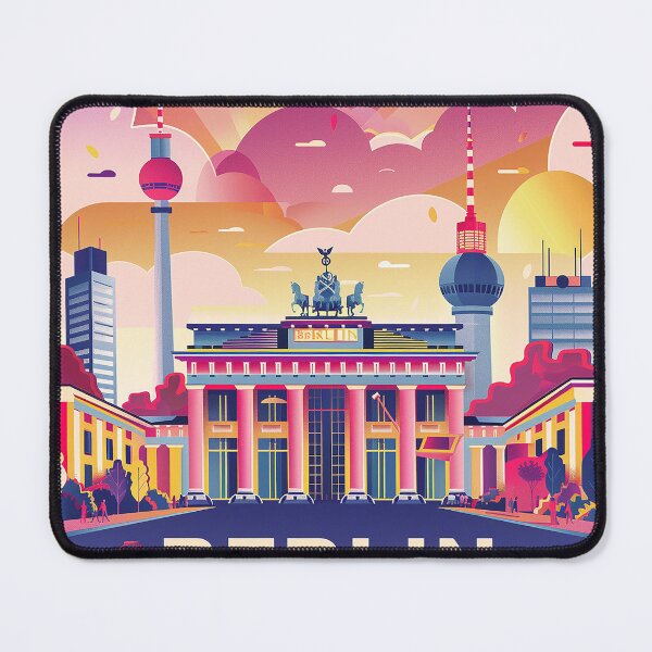Item preview, Berlin Print Berliner Art  designed and sold by nomiraclehere.