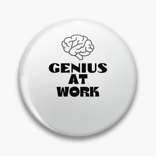 Item preview, Genius At Work designed and sold by Trendy Treasures.