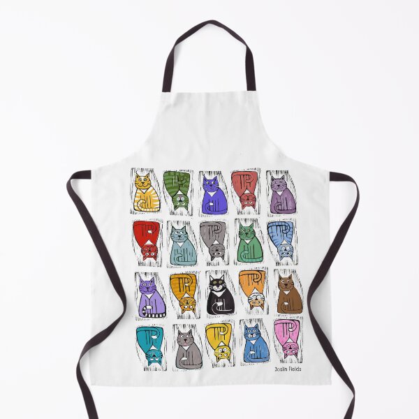 Item preview, Multi cats in multi colors designed and sold by Joslin Fields.