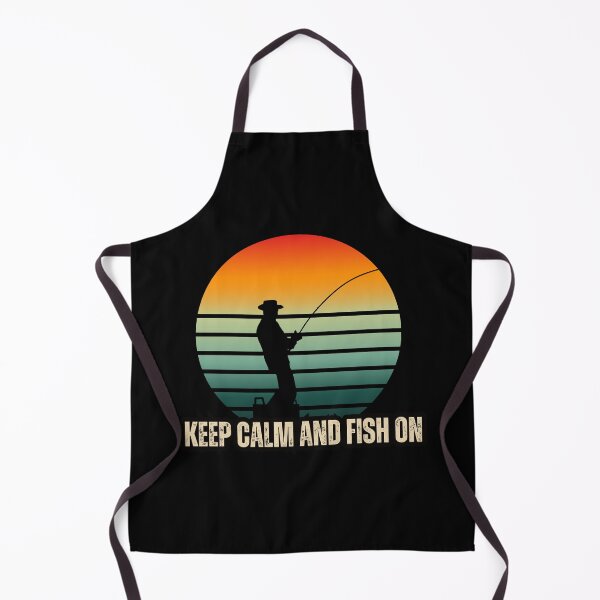 Item preview, Keep calm and fish on designed and sold by wanessacreative.