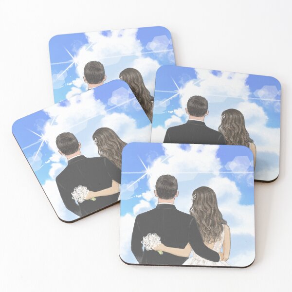 Item preview, Eternal Love: Bride and Groom Under the Clear Sky designed and sold by PratikG24.