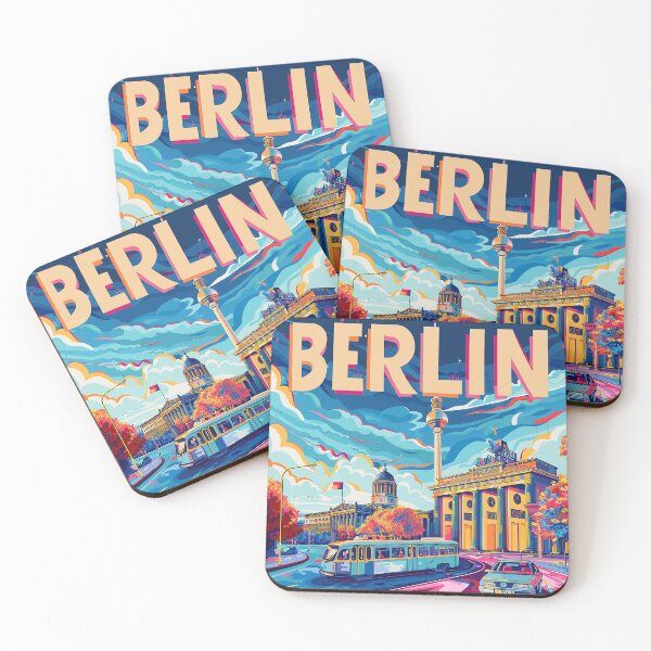 Item preview, Berlin Print Berliner Art  designed and sold by nomiraclehere.