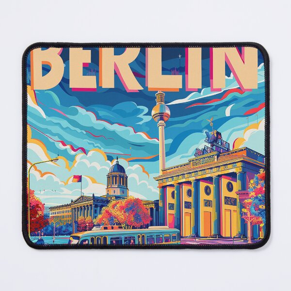 Item preview, Berlin Print Berliner Art  designed and sold by nomiraclehere.