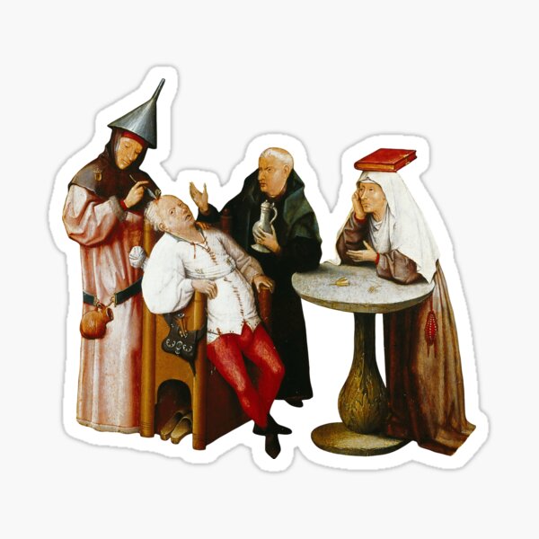 Vista previa del artículo con la obra «Hieronymus Bosch - Cortando la piedra», diseñado y vendido por elinaarbidane.