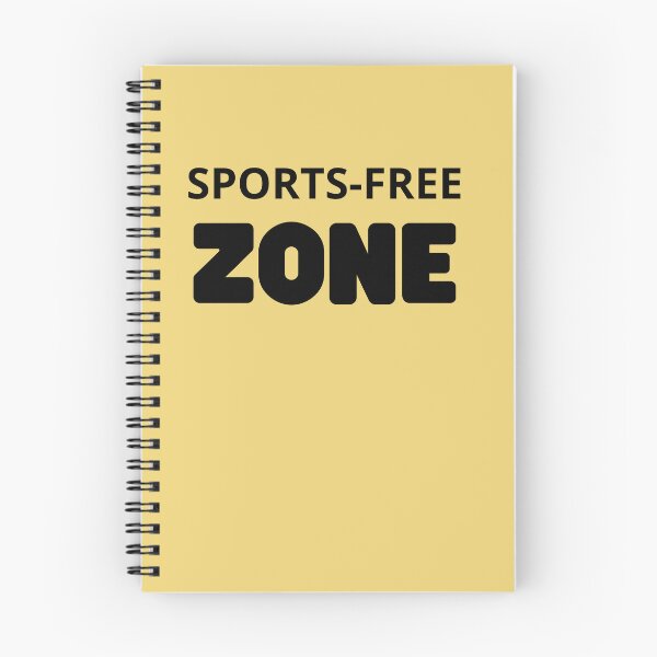 Item preview, Sports-free Zone antisport rhetoric designed and sold by alczar.