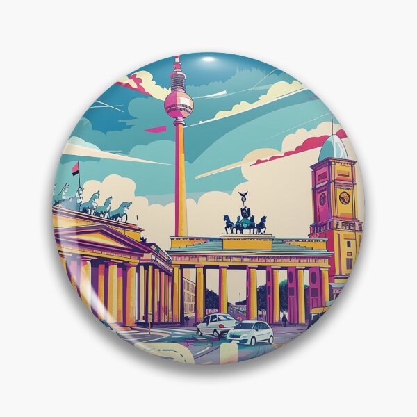 Item preview, Berlin Print Berliner Art  designed and sold by nomiraclehere.