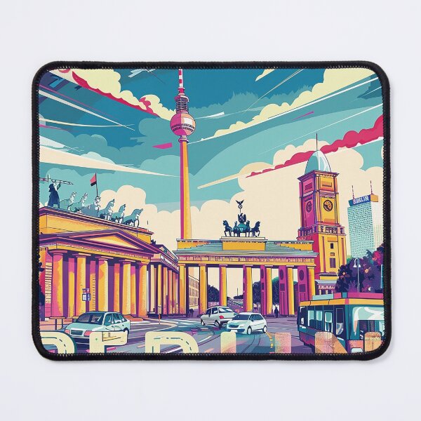 Item preview, Berlin Print Berliner Art  designed and sold by nomiraclehere.