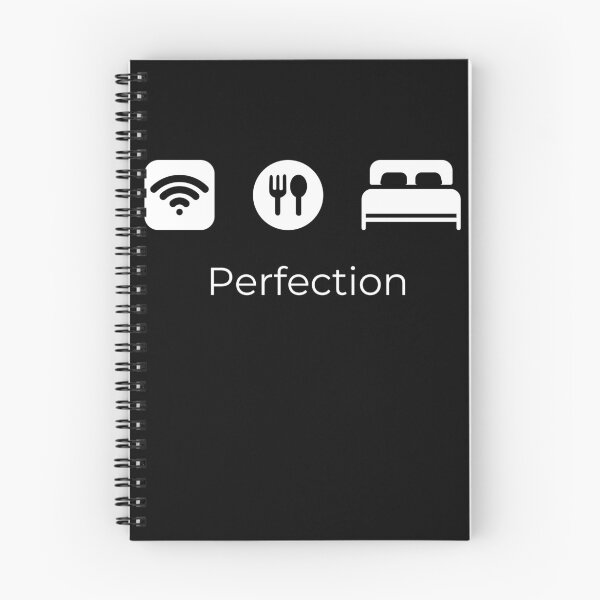 Item preview, Wifi, food, my bed, perfection.  designed and sold by Creastore.