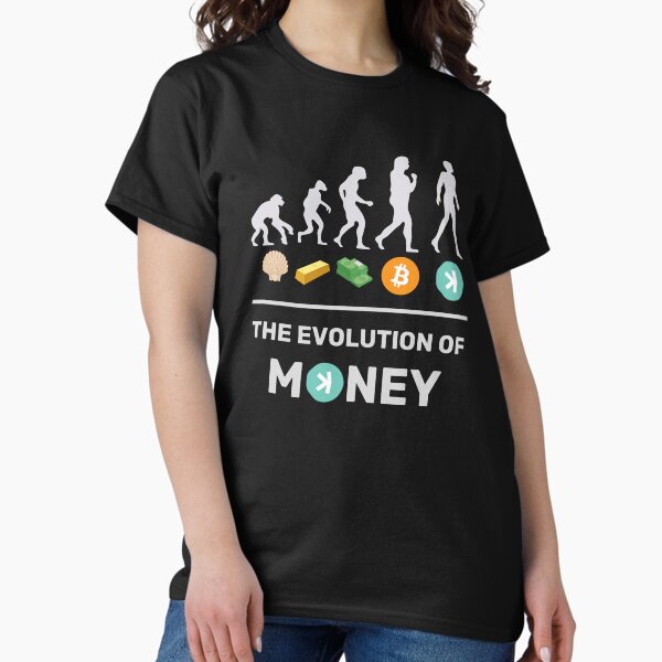 Item preview, Kaspa The Evolution of Money Grey designed and sold by caffeinateduser.