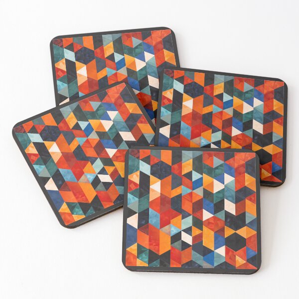 Item preview, Vivid Geometric Pattern designed and sold by Pixel-Lair.
