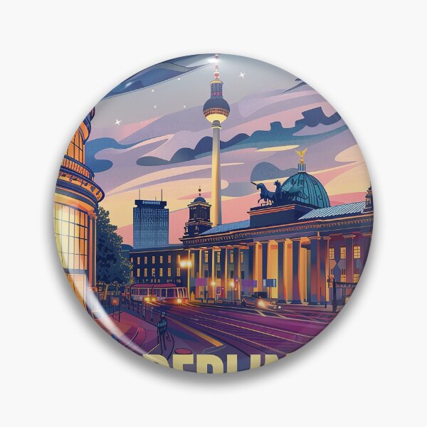 Item preview, Berlin Print Berliner Art  designed and sold by nomiraclehere.