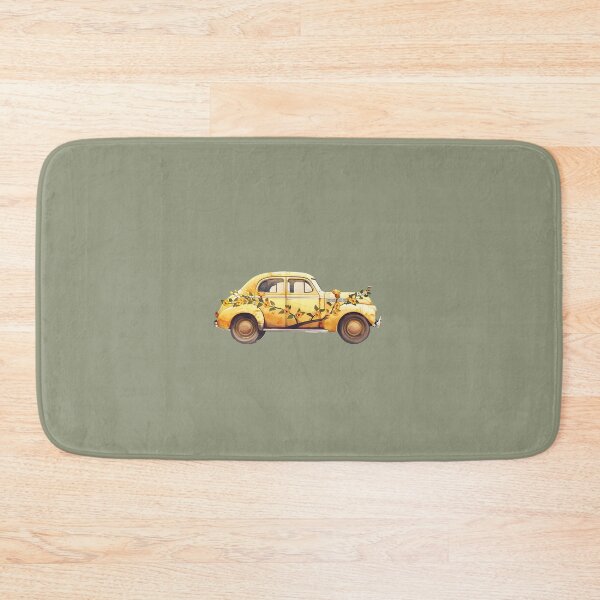 Item preview, Floral Vintage Car designed and sold by MOVALENDA.
