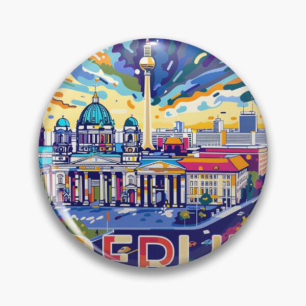 Item preview, Berlin Print Berliner Art  designed and sold by nomiraclehere.