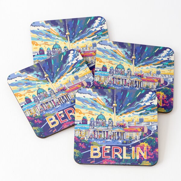 Item preview, Berlin Print Berliner Art  designed and sold by nomiraclehere.