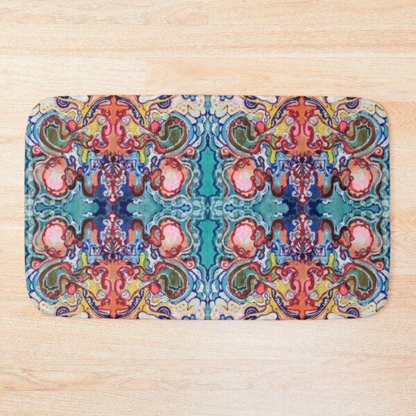 Item preview, Abstract mandala with bodhisattvas designed and sold by ricoflinn.