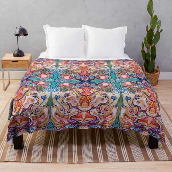 Item preview, Abstract mandala with bodhisattvas designed and sold by ricoflinn.