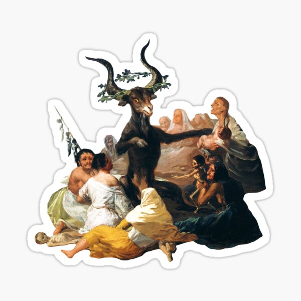 Aperçu de l'œuvre Francisco de Goya - Sabbat des sorcières créée et vendue par elinaarbidane.