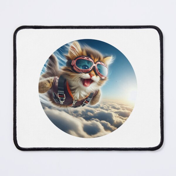 Aperçu de l'œuvre Chat souriant au ciel créée et vendue par shymuscat.