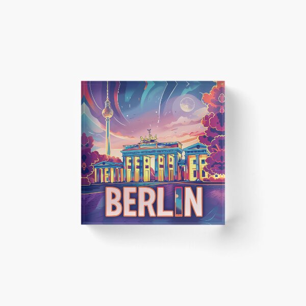 Item preview, Berlin Print Berliner Art  designed and sold by nomiraclehere.