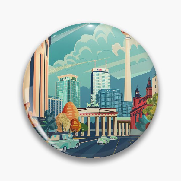 Item preview, Berlin Print Berliner Art  designed and sold by nomiraclehere.
