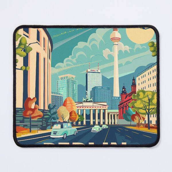 Item preview, Berlin Print Berliner Art designed and sold by nomiraclehere.
