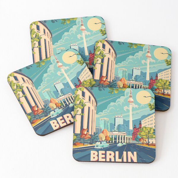 Item preview, Berlin Print Berliner Art  designed and sold by nomiraclehere.
