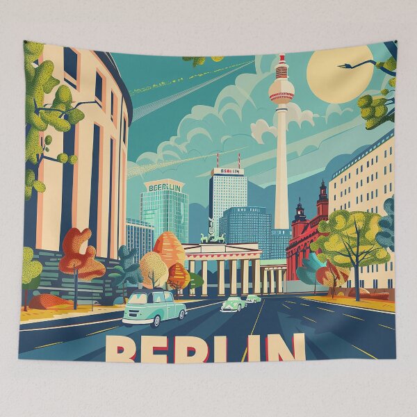 Artikelvorschau, Berlin Print Berliner Kunst entworfen und verkauft von nomiraclehere.
