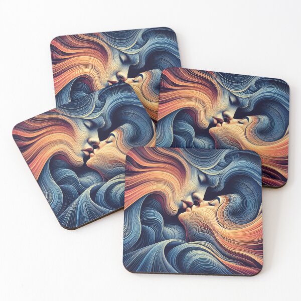 Item preview, Boundless Affection: Abstract Love Horizon designed and sold by daruneenok.