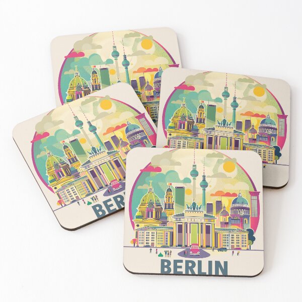 Item preview, Berlin Print Berliner Art  designed and sold by nomiraclehere.