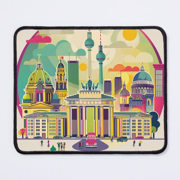 Item preview, Berlin Print Berliner Art designed and sold by nomiraclehere.