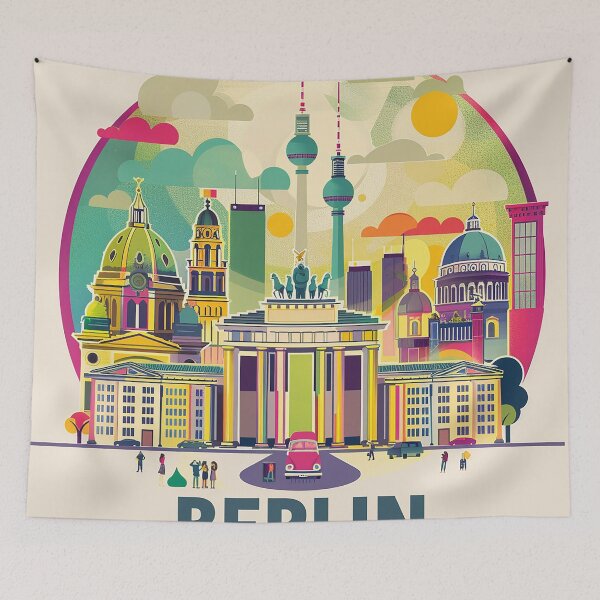 Artikelvorschau, Berlin Print Berliner Kunst entworfen und verkauft von nomiraclehere.
