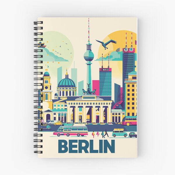 Item preview, Berlin Print Berliner Art  designed and sold by nomiraclehere.