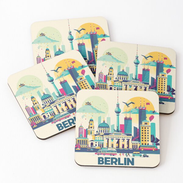 Item preview, Berlin Print Berliner Art  designed and sold by nomiraclehere.