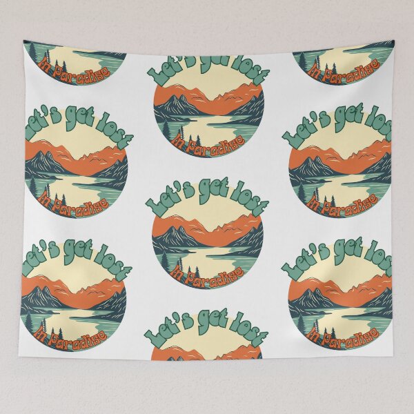 Item preview, Let's get lost in paradise designed and sold by VandJStore.