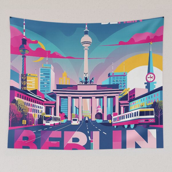 Artikelvorschau, Berlin Print Berliner Kunst entworfen und verkauft von nomiraclehere.