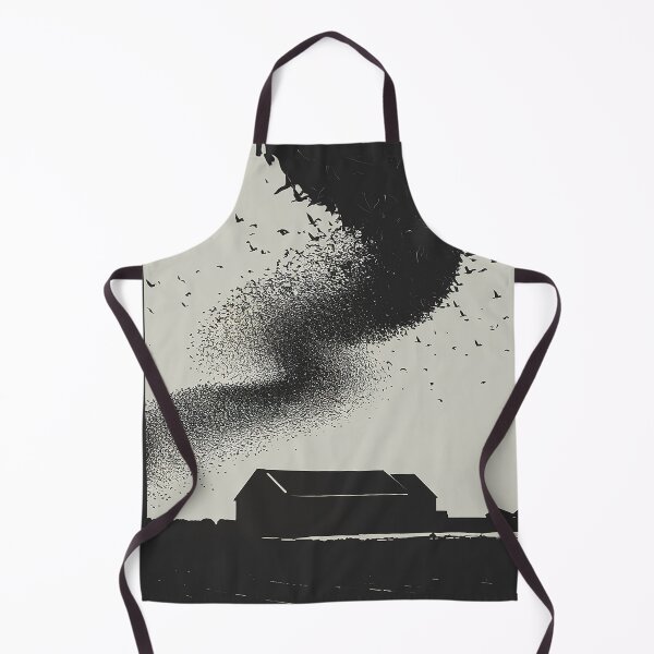Item preview, Ephemeral Flight: Starlings Over an Abandoned Barn designed and sold by 3MillsDesign.
