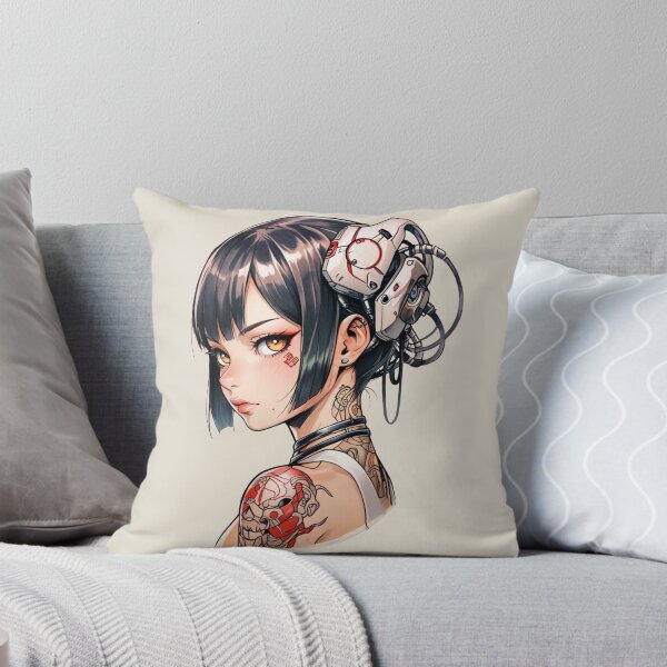 Aperçu de l'œuvre Cyborg Girl créée et vendue par ArtCraftLab.