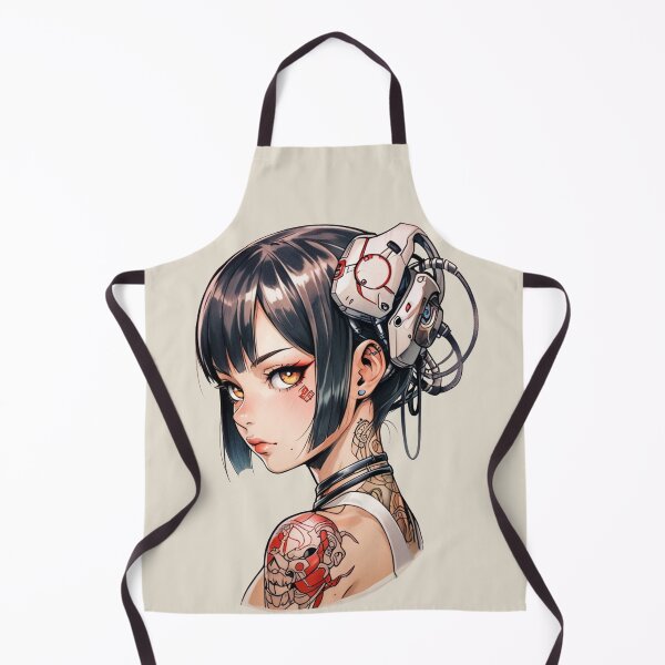 Aperçu de l'œuvre Cyborg Girl créée et vendue par ArtCraftLab.