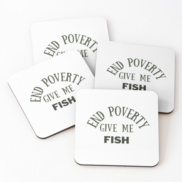 Item preview, End poverty give me your fish designed and sold by cloudzer0000.