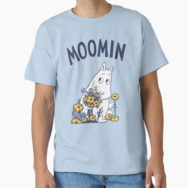 Item preview, Moomin Moomintroll Flowers designed and sold by MoominStore.