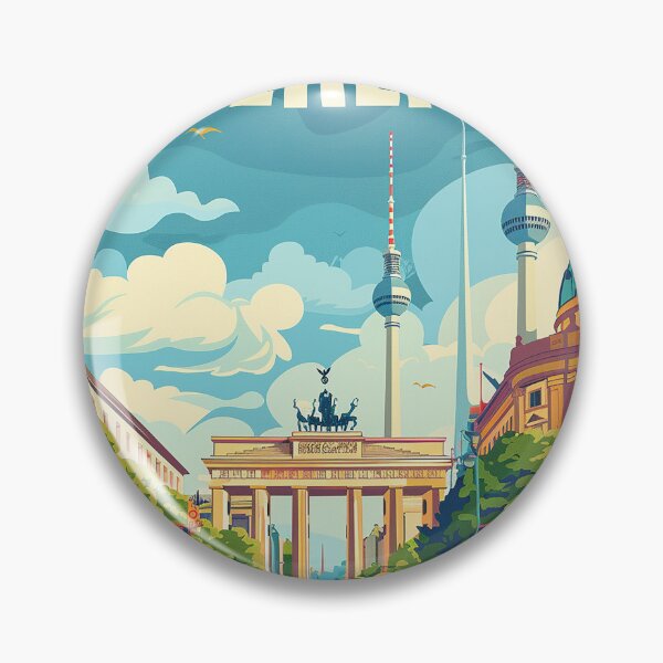Item preview, Berlin Print Berliner Art  designed and sold by nomiraclehere.