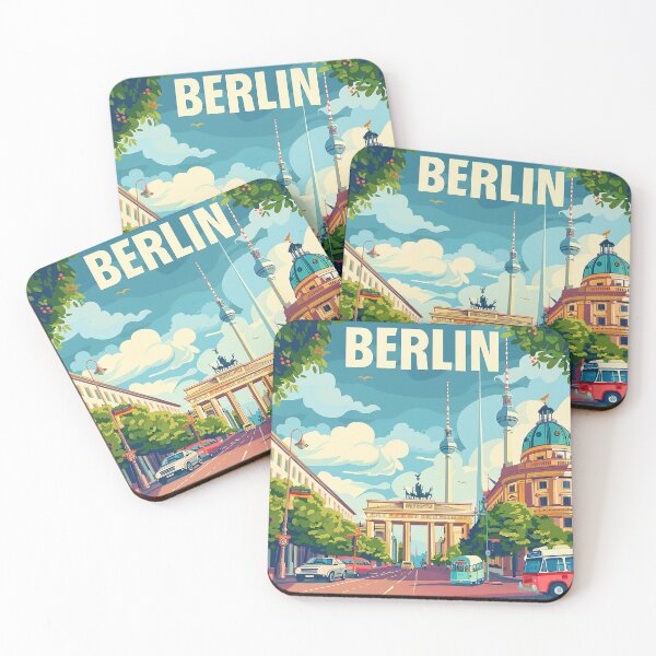 Item preview, Berlin Print Berliner Art  designed and sold by nomiraclehere.
