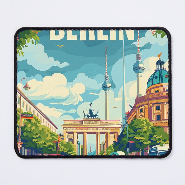 Item preview, Berlin Print Berliner Art  designed and sold by nomiraclehere.