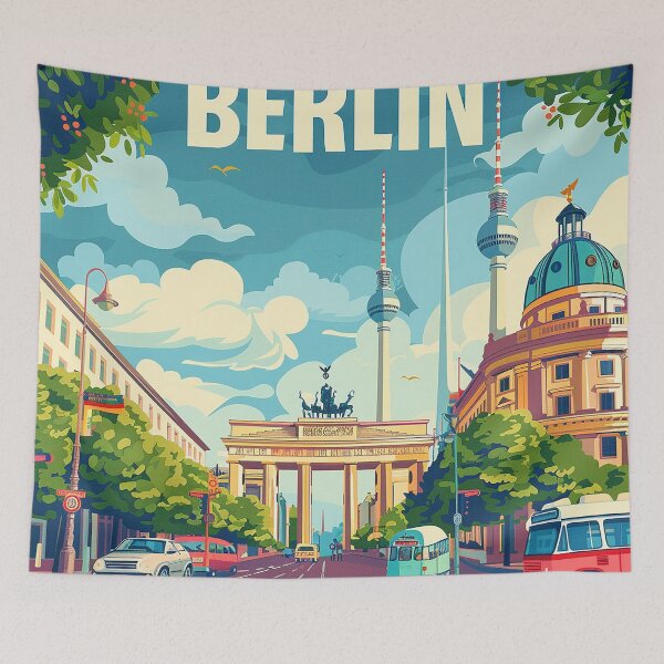 Artikelvorschau, Berlin Print Berliner Kunst entworfen und verkauft von nomiraclehere.
