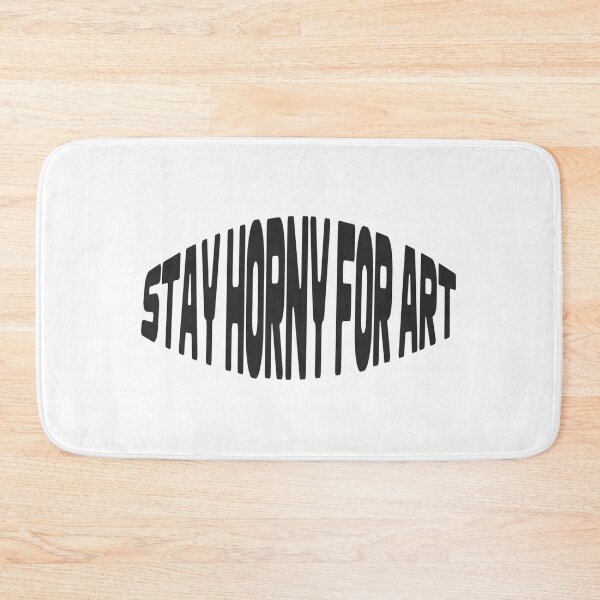Item preview, stay horny for art designed and sold by cloudzer0000.