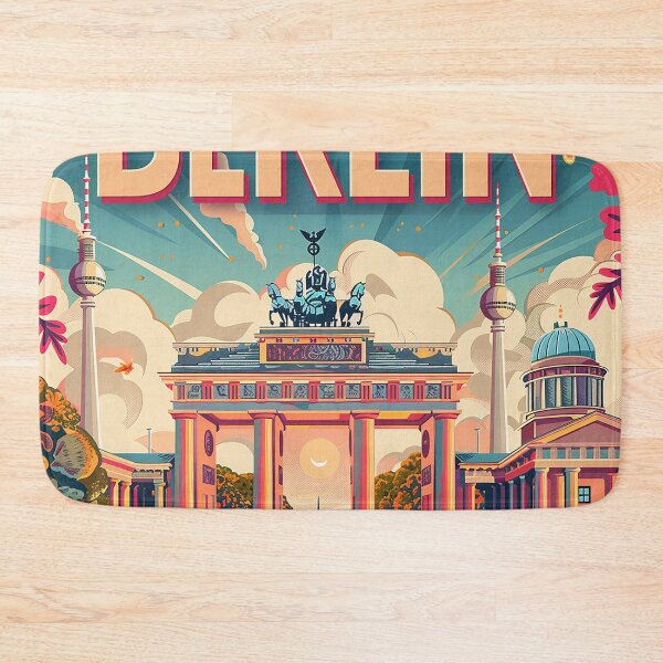 Item preview, Berlin Print Berliner Art  designed and sold by nomiraclehere.