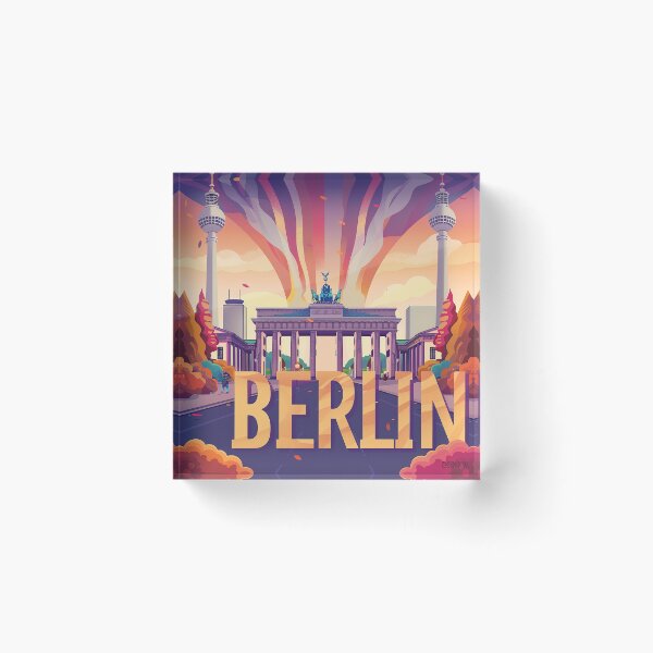 Item preview, Berlin Print Berliner Art  designed and sold by nomiraclehere.