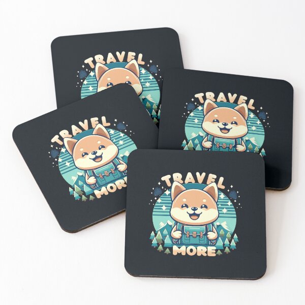 Item preview, Travel more, traveling dog, backpacker dog, backpacker designed and sold by antcpjr682.